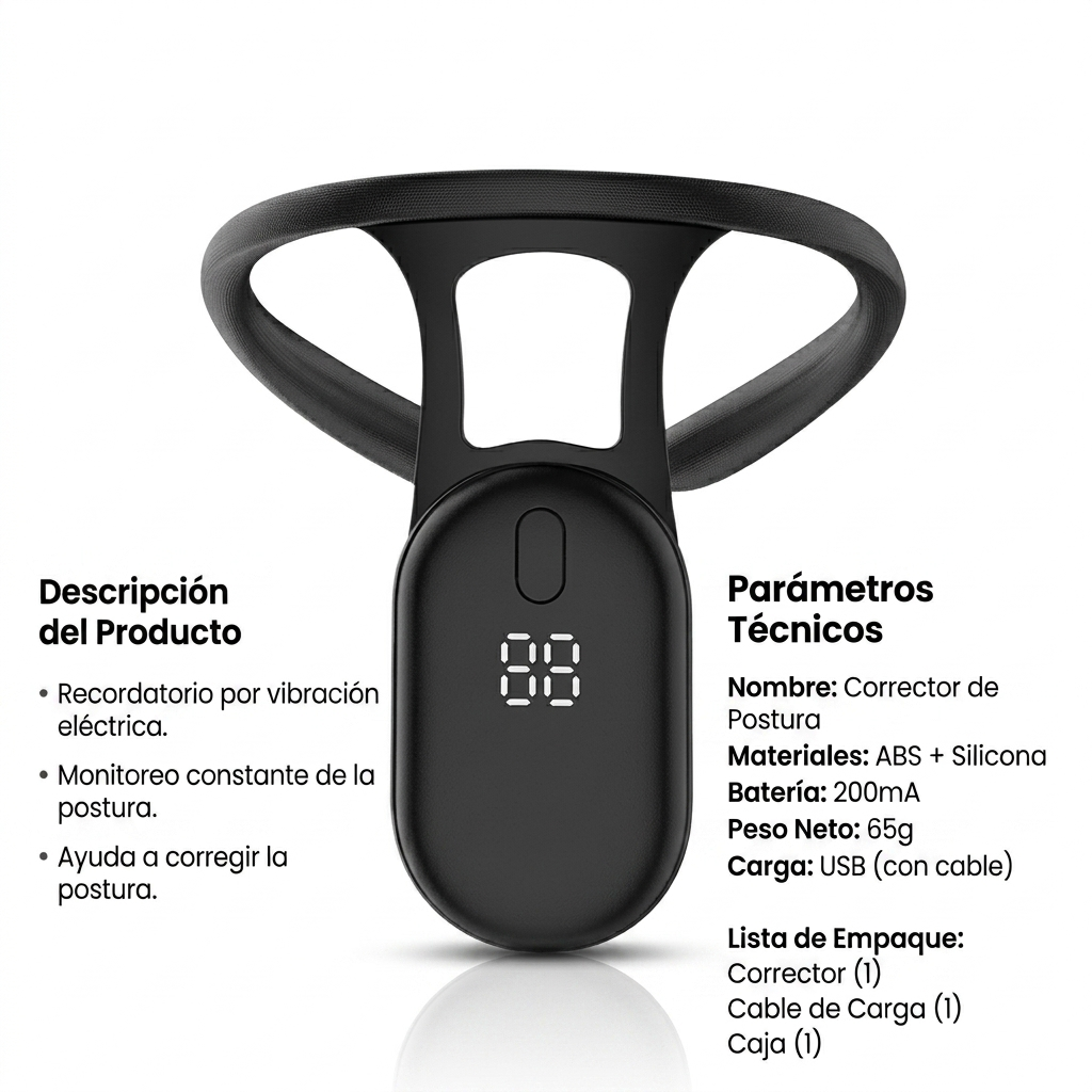 Smart Posture Corrector with Vibration