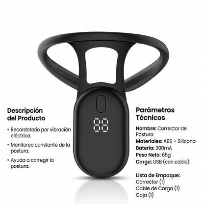 Smart Posture Corrector with Vibration